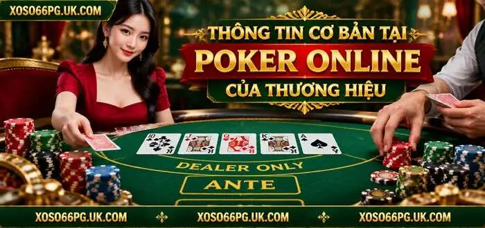 THÔNG TIN CƠ BẢN TẠI POKER ONLINE CỦA THƯƠNG HIỆU